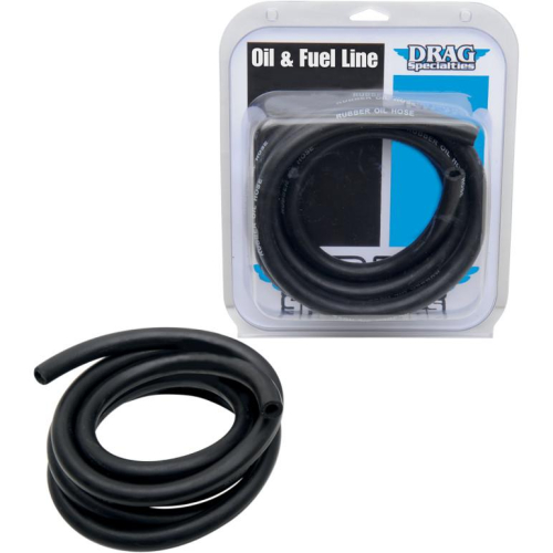 Drag Specialties - Drag Specialties Fuel/Oil Line - 3/8in. x 8ft. - 0711-0195