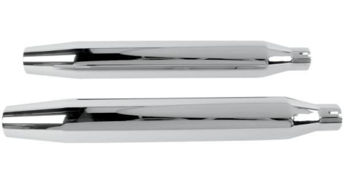 Khrome Werks - Khrome Werks 3in. HP-Plus Slip-On Mufflers - Tapered - Chrome - 202410A