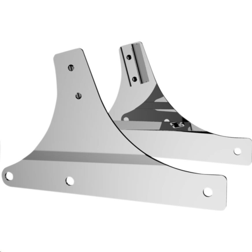 Khrome Werks - Khrome Werks Round Side Plates - Chrome - 263735