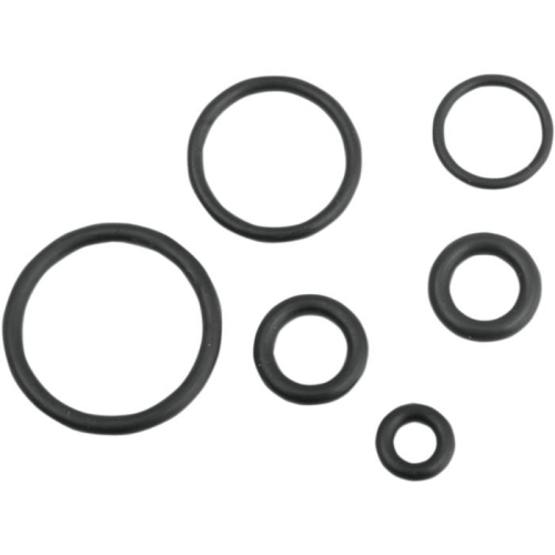 Drag Specialties - Drag Specialties EFI Fuel Line O-Ring Service Kit - 0706-0209