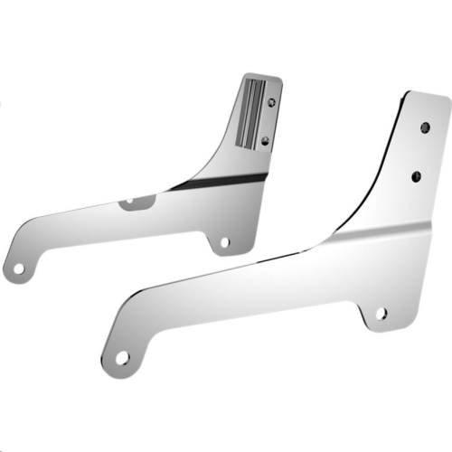 Khrome Werks - Khrome Werks Round Side Plates - Chrome - 264190