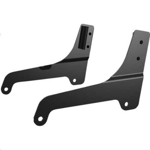 Khrome Werks - Khrome Werks Round Side Plates - Gloss Black - 264890