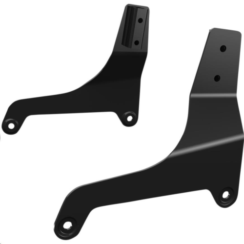 Khrome Werks - Khrome Werks Round Side Plates - Gloss Black - 264860