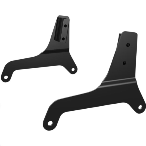 Khrome Werks - Khrome Werks Round Side Plates - Gloss Black - 264880