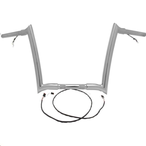 Paul Yaffe Originals - Paul Yaffe Originals 1-1/4in. Pre-Wired Bagger Monkey Bars - 10in. - Chrome - H00912-W