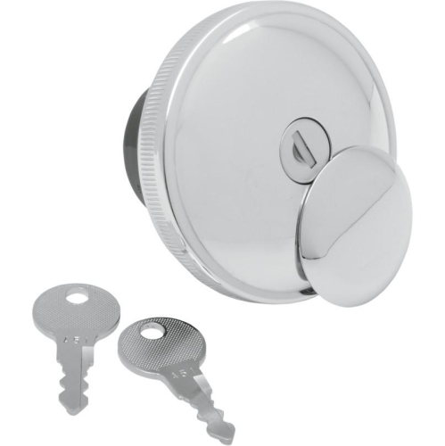 Drag Specialties - Drag Specialties Screw-In Locking Gas Cap - Non-Vented - 0703-0231