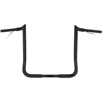 Paul Yaffe Originals - Paul Yaffe Originals 1-1/4in. Pre-Wired Bagger Monkey Bars - 12in. - Gloss Black - H00900-W