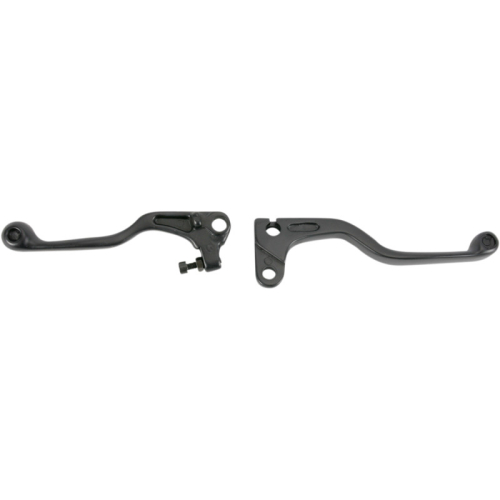 Parts Unlimited - Parts Unlimited Shorty Style Power Brake Lever Set - Black - 44-5107