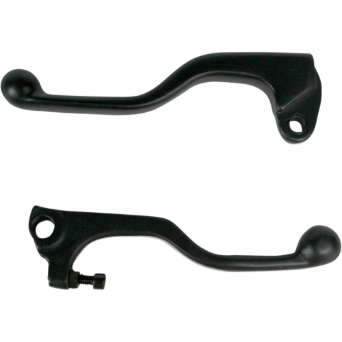 Parts Unlimited - Parts Unlimited Shorty Style Power Brake Lever Set - Black - 44-6109