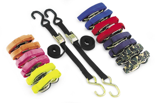 BikeMaster - BikeMaster Tie Downs - 1in. x 6ft. - Blue - 100573