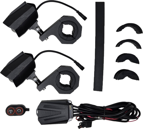 PathFinder - PathFinder Wireless Remote for Dual Switchback LED Light - Black - PL80WRB