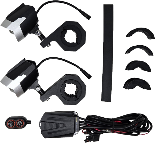 PathFinder - PathFinder Wireless Remote for Dual Switchback LED Light - Silver/Black - PL80WRS