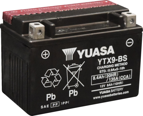 Yuasa - Yuasa Maintenance Free Battery - YTX9BS - YUAM329BSIND