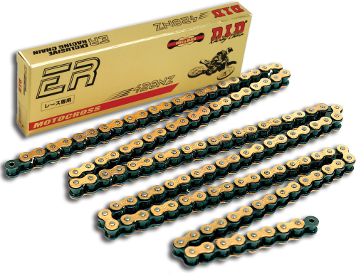 D.I.D - D.I.D 428 NZ3 DAI-Hard (DHA) Series Non O-Ring Chain - 120 Links - 428NZGX120RB