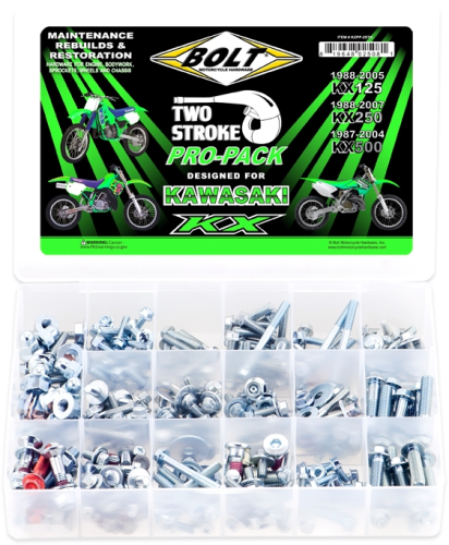 Bolt MC Hardware - Bolt MC Hardware Model Specific Pro-Pack - KXPP-2STK
