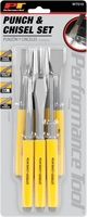 Performance Tools - Performance Tools 7 Piece Chisel and Punch Set - W7510