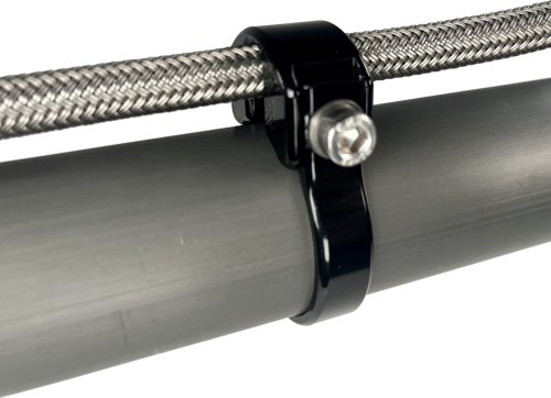 Axia Alloys - Axia Alloys Tubing Mounted Cable / Line Router - Black - MODCLR-BK