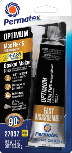 Permatex - Permatex Optimum Black Hi-Temp RTV Silicone - 27037