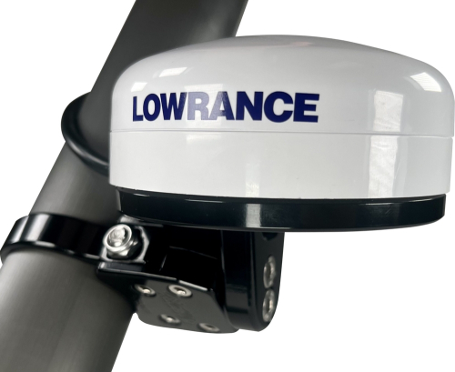 Axia Alloys - Axia Alloys Lowrance Antena Mount - Black - MODLOWP1-BK