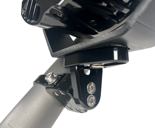 Axia Alloys - Axia Alloys Adjustable Light Mount - Large Base - Black - MODLBALM-BK