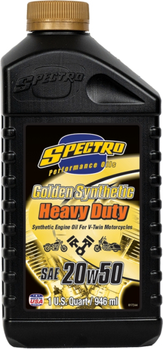 Spectro - Spectro Golden Heavy-Duty Full Synthetic Oil - 20W50 - 1Qt. - 311151