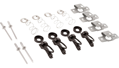 Quad Logic - Quad Logic Quick-Release Dzus Fastener Side Panel Hardware Kit - 100-4335-PU