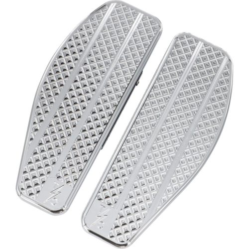 Thrashin Supply Company - Thrashin Supply Company Bagger Passenger Floorboards - Chrome - TSC-2205-3