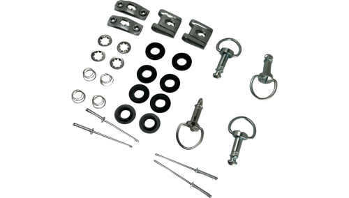 Quad Logic - Quad Logic Quick-Release Dzus Fastener Side Panel Hardware Kit - 100-4337-PU