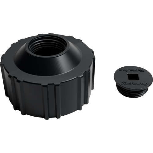 Tuff Jug - Tuff Jug Tuff Jugs Standard Cap and Plug - Black - STD - BLK