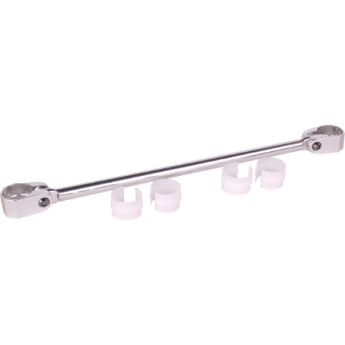 ODI - ODI V-Twin Handlebar Crossbar with Clamps - Polished Silver - V70CB-S