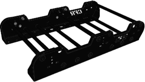 Cheetah Factory Racing - Cheetah Factory Racing Stealth Rack - Yamaha - Xl - CFR-TR09.5