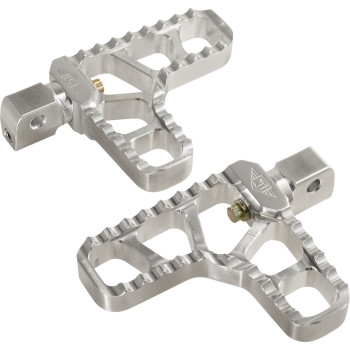 Joker Machine - Joker Machine Serrated Heel Peg - Clear Anodized - 08-62-8