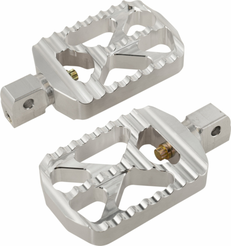 Joker Machine - Joker Machine Bear Claw Footpegs - Raw Aluminum - 08-646-5