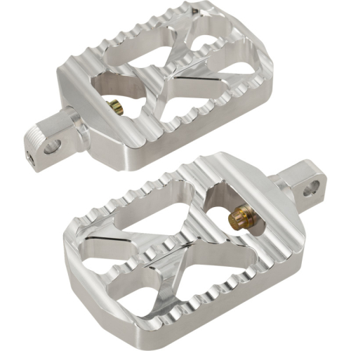 Joker Machine - Joker Machine Bear Claw Male Mount Footpeg - Raw Aluminum - 08-646-1