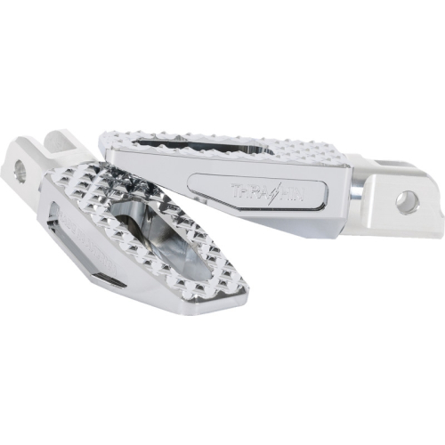 Thrashin Supply Company - Thrashin Supply Company P-54 Slim Male-Mount Footpegs - Chrome - TSC-2021-3-SF