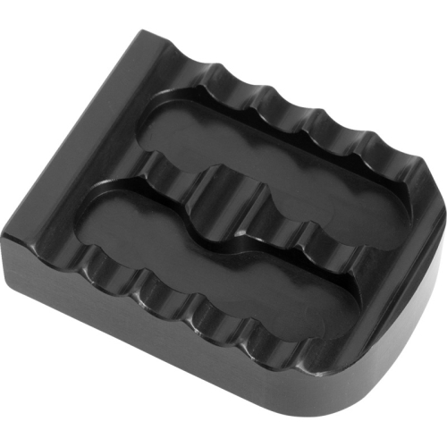 Joker Machine - Joker Machine Serrated Brake Pedal Cover - Black Anodized - 08-650-1B