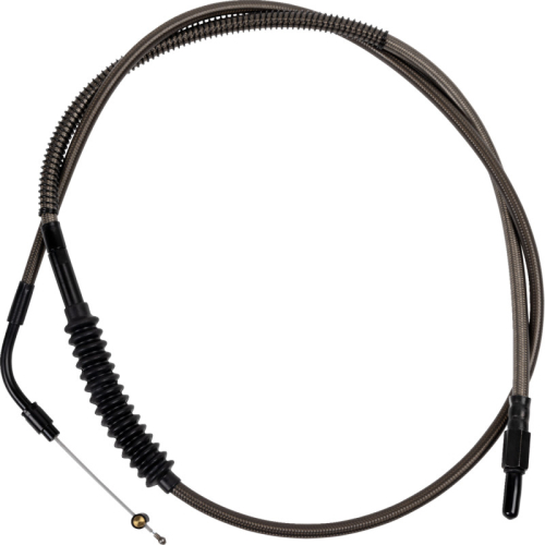 Barnett - Barnett High-Efficiency Full-Length Clutch Cable - +6in. - Carbon Coat with Black Fittings - 104-30-10072-6