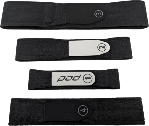POD - POD KX 3.0 Strap Set - KX36-BLK-BL-MD/LG
