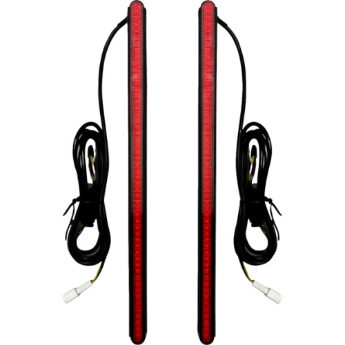 Custom Dynamics - Custom Dynamics Genesis 8.5in. Auxilliary LED Plasma Rods - Red - CD-PR-8-R