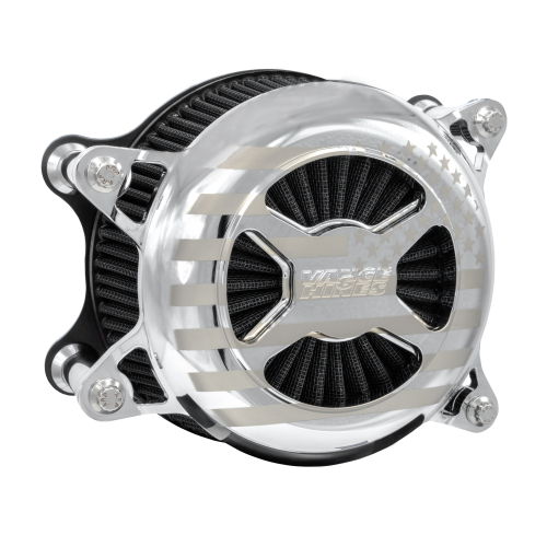 Vance & Hines - Vance & Hines V02 Cage Fighter Air Intake - Chrome - 72345FG