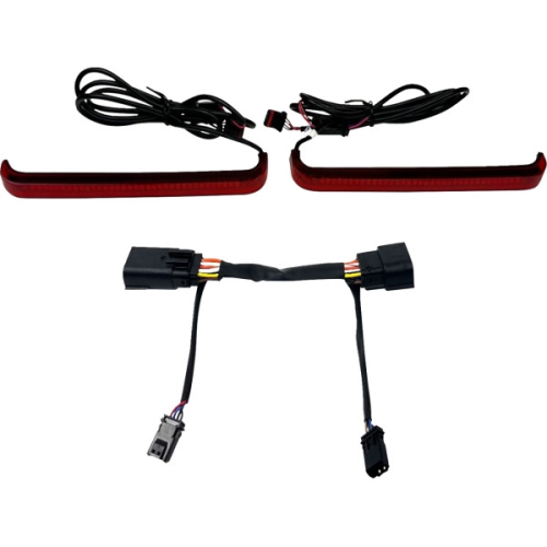 Custom Dynamics - Custom Dynamics Low Profile Bagz - Red Lens - CD-LP-23-R