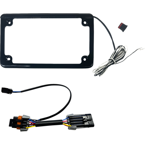 Custom Dynamics - Custom Dynamics LED License Plate Frame - CD-LPF-RZR3