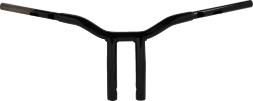 LA Choppers - LA Choppers 1-1/4in. One-Piece Kage Fighter Pullback Handlebar - 10in. Rise - Gloss Black - LA-7369-10B