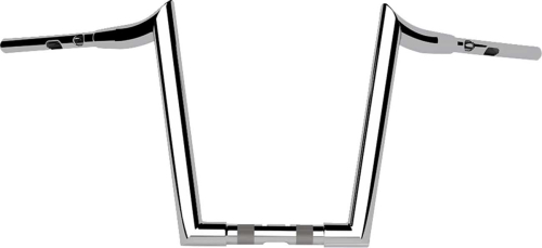 LA Choppers - LA Choppers 1-1/2in. Grande Prime Ape Handlebars - 14in. Rise - Chrome - LA-7377-14