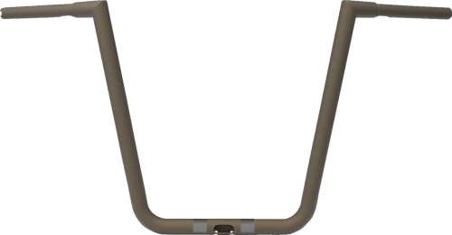 LA Choppers - LA Choppers 1-1/4in. Ape Hanger Hefty Twin Peaks Handlebar - 16in. - Bronze - LA-7312-66Z