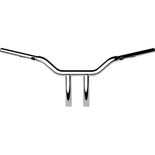 LA Choppers - LA Choppers 1-1/4in. One-Piece Kage Fighter Straight Handlebar - 14in. Rise - Chrome - LA-7346-14