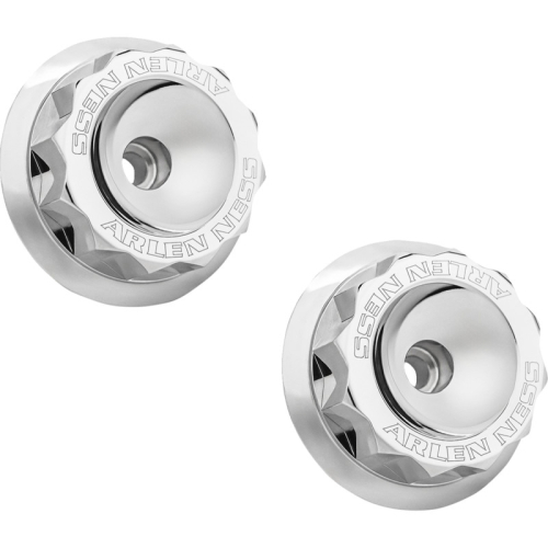 Arlen Ness - Arlen Ness Fork Nut Cover For All Method No Flex Front Forks - Chrome - 120-002-10C