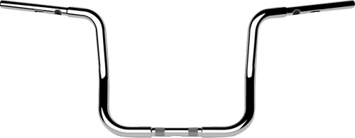 LA Choppers - LA Choppers 1-1/4in. Twin Round Handlebar - 12in. - Chrome - LA-7347-12