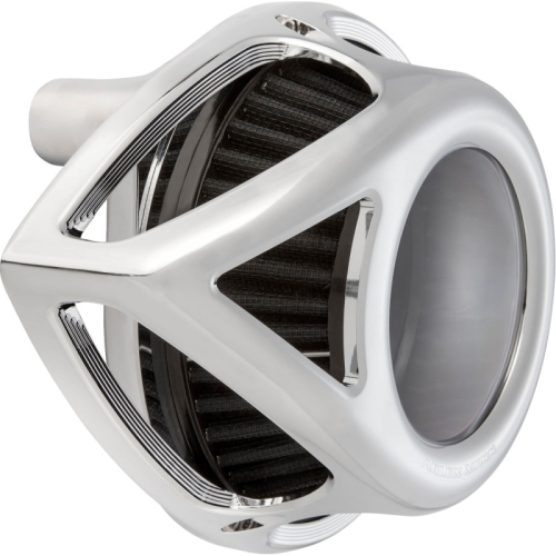 Arlen Ness - Arlen Ness Clear Tear Series Air Cleaner Kit - Chrome - 600-243