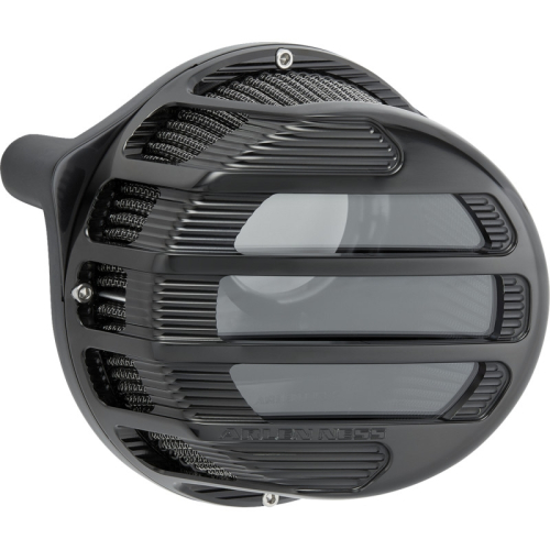 Arlen Ness - Arlen Ness Sidekick Air Cleaner - Black Anodized - 600-247